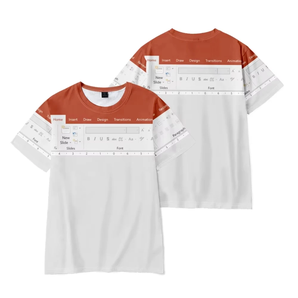 3D Printing Online Service - Excel Hawaiian Shirt Mode Herren T-Shirt