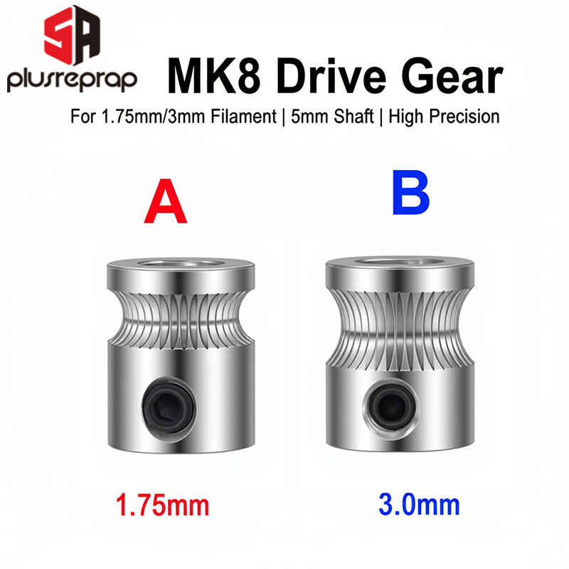 1PC MK8 Drive Getriebe für 1,7 – 3D Printing Industry Bewertung und Preis